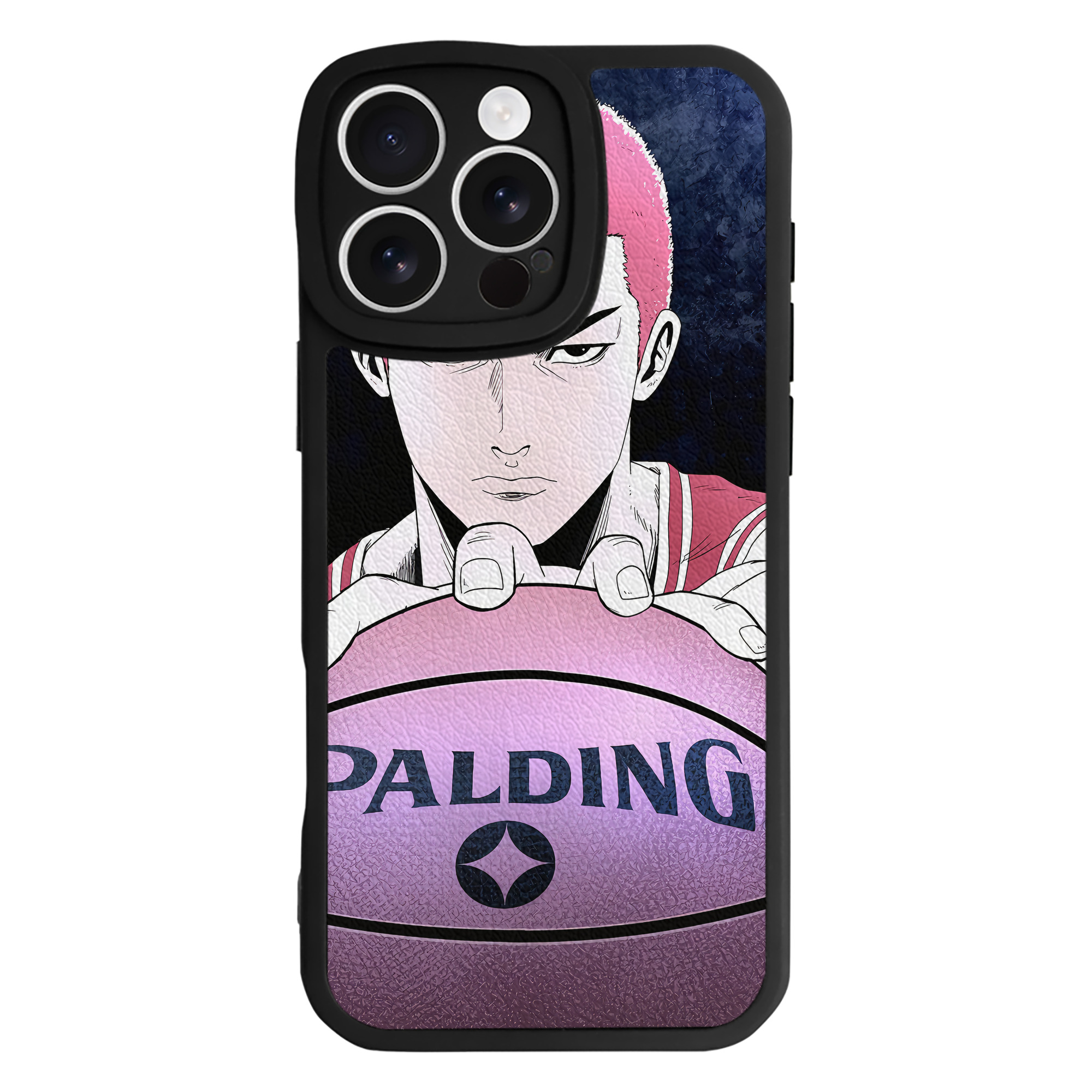 （画像用） SLAM DUNK／スラムダンク 【iPhone 16シリーズ対応】シリコンスマホケース（レザー調） 材質：シリコン